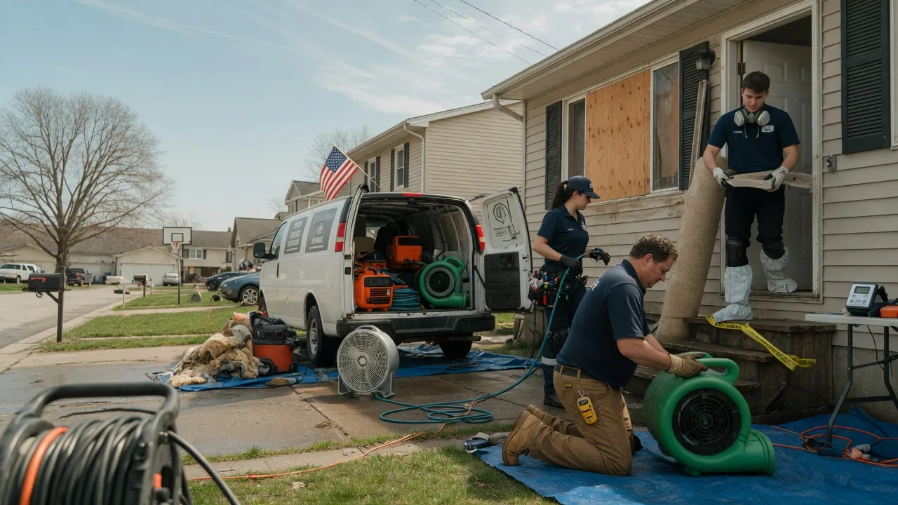 Water Damage Restoration in Rothbury, MI near me